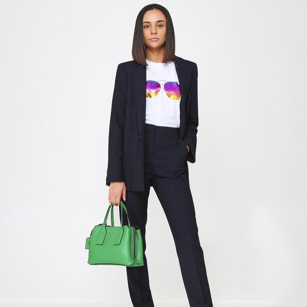 MARC JACOBS The Editor Leather Crossbody Bag